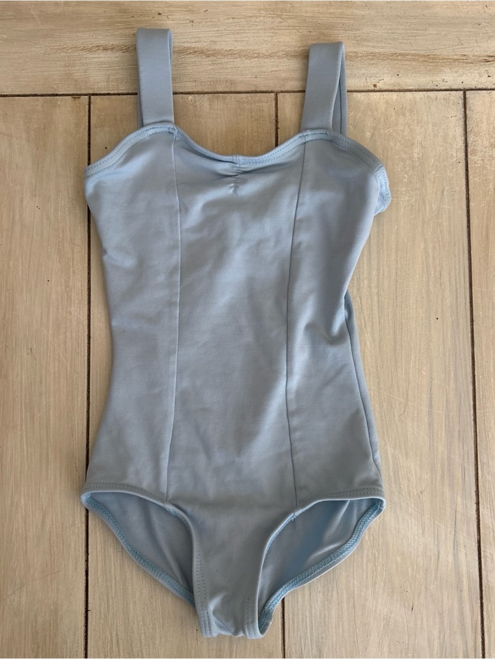 Capezio Baby Blue Dance Ballet Leotard Intermediate Child 6-8
